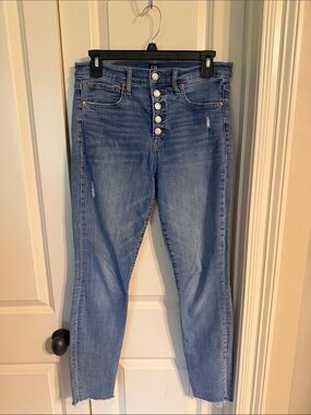 GAP Women's Skinny Jeans - Light Blue Wash
